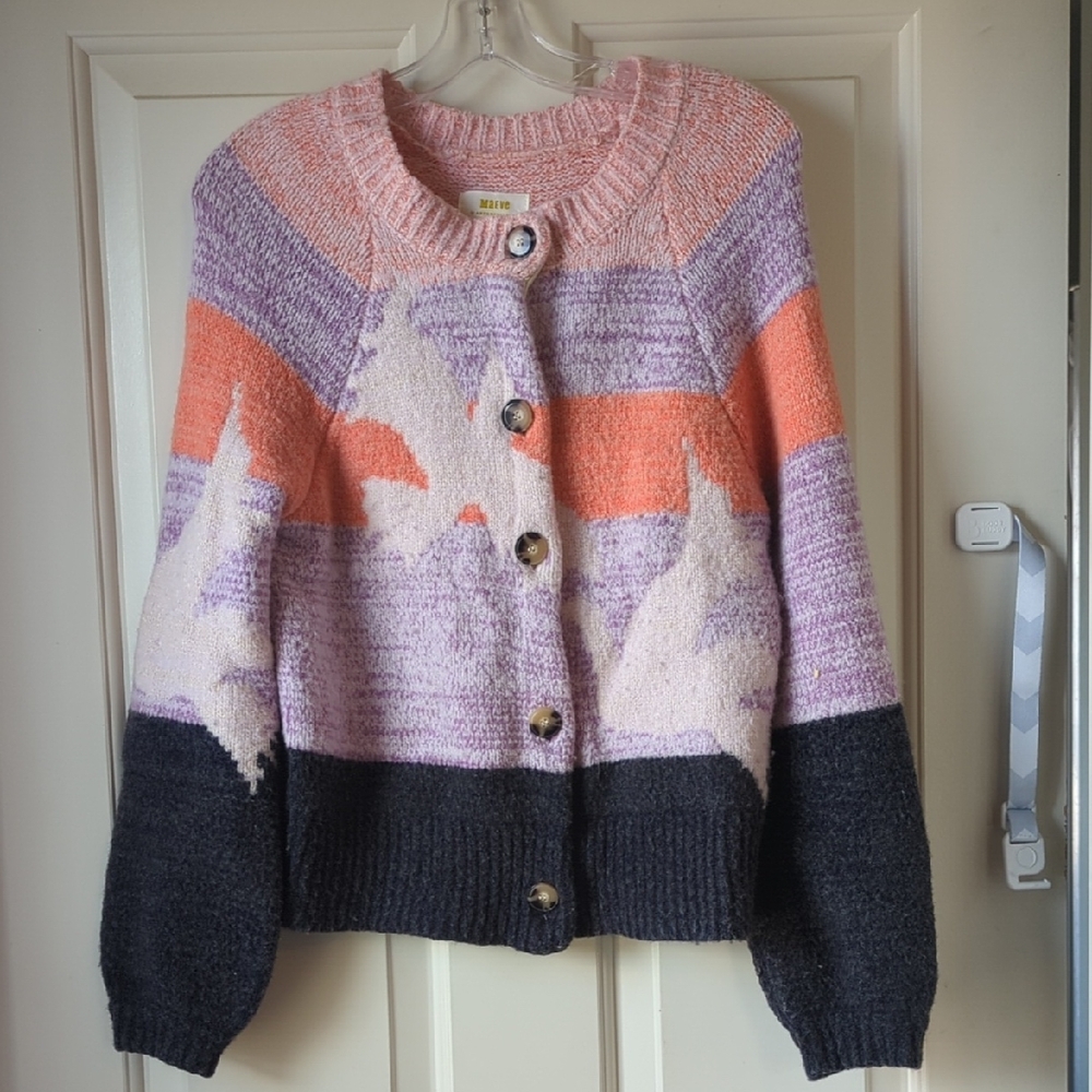 Meave Anthropologie Chunky Cardigan